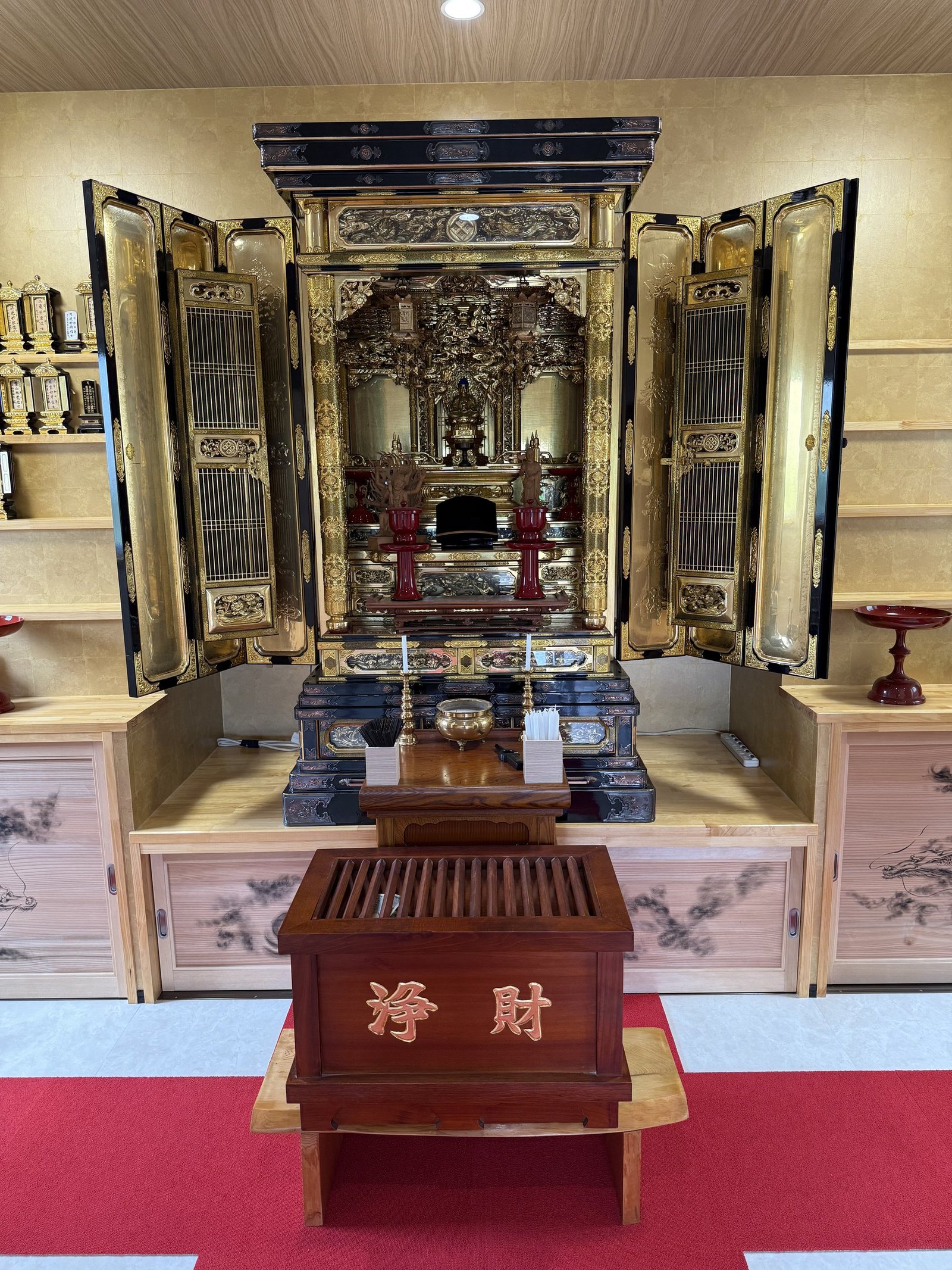 納骨堂の内部